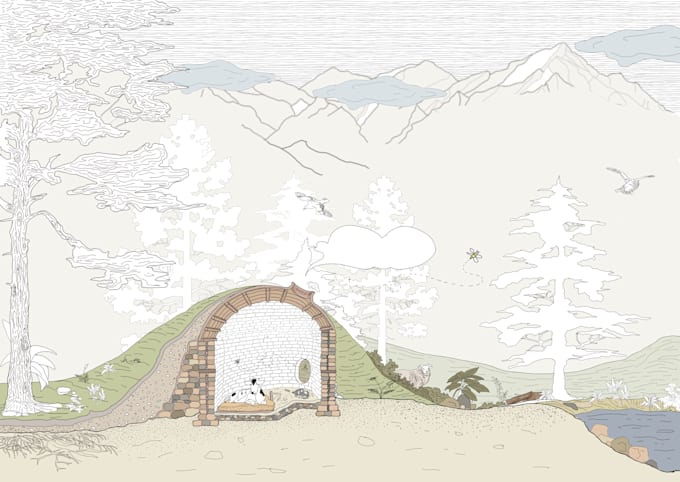 draw architecture design illustrations