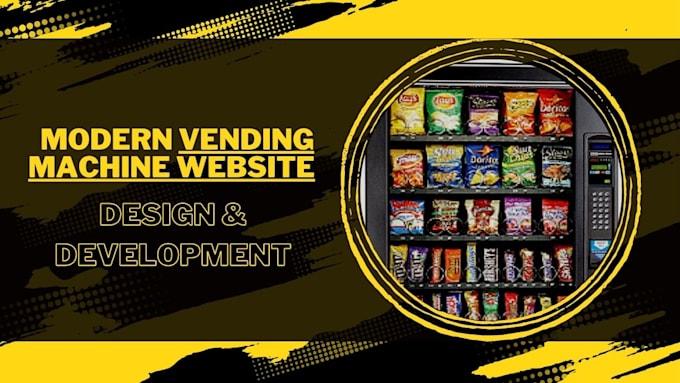 design vending machine website collection, atm website on hostinger, namecheap