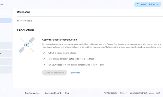 provide 12 app testers for close testing on google play in 14 days testing