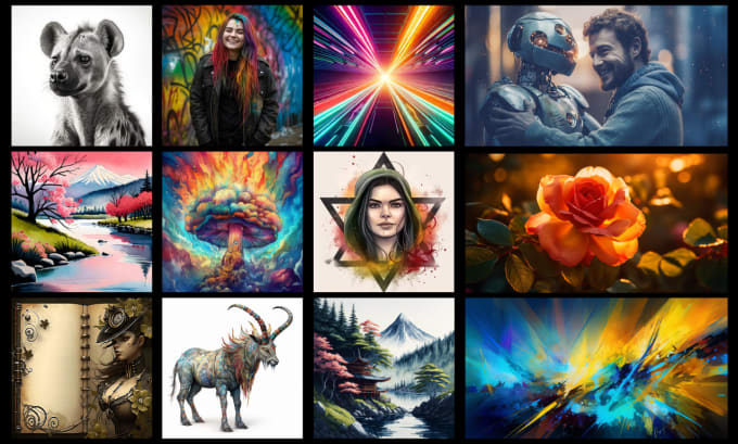 Create Unique Custom Ai Art Using Midjourney Advanced By Justvilipp Create Unique Custom Ai Art Using Midjourney Advanced By Justvilipp