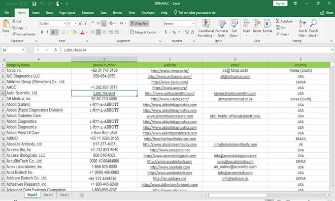 do data entry excel, word, database editing