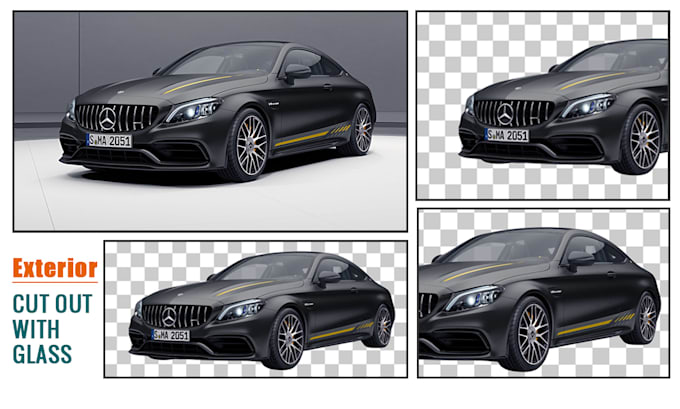bulk 100 car images background cut out within 12 hours