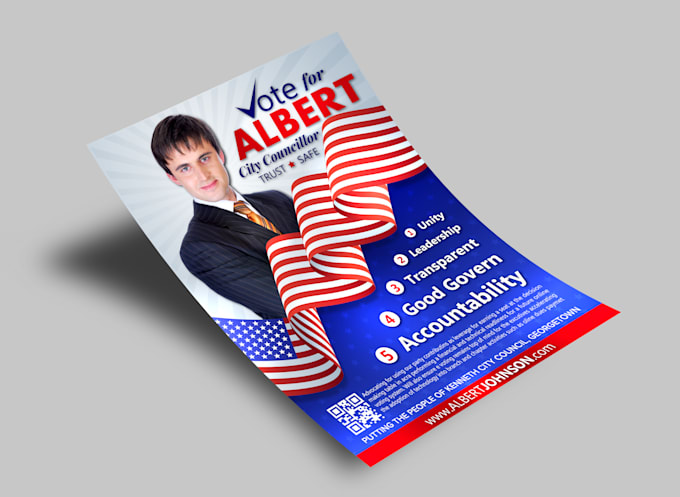 do political campaign flyer design