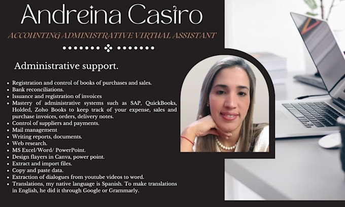 be your administrative virtual assistant