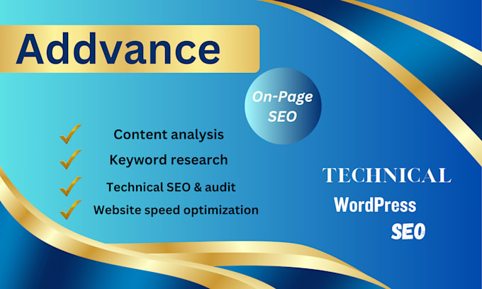 Do on page technical seo for wordpress website by Abdul_2cfx | Fiverr