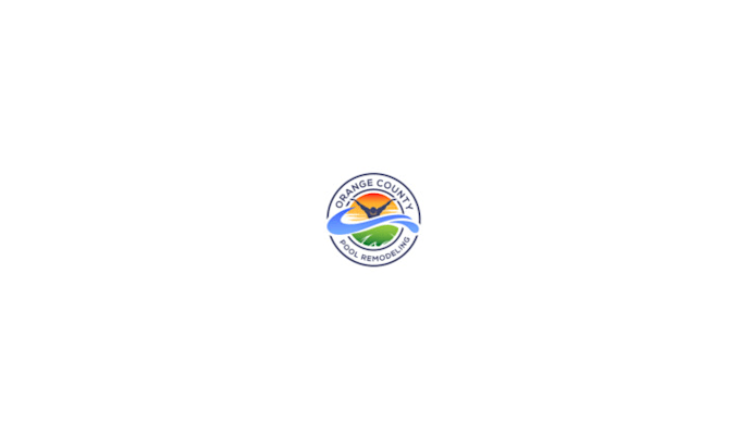 design awesome unique orange county pool remodeling logo