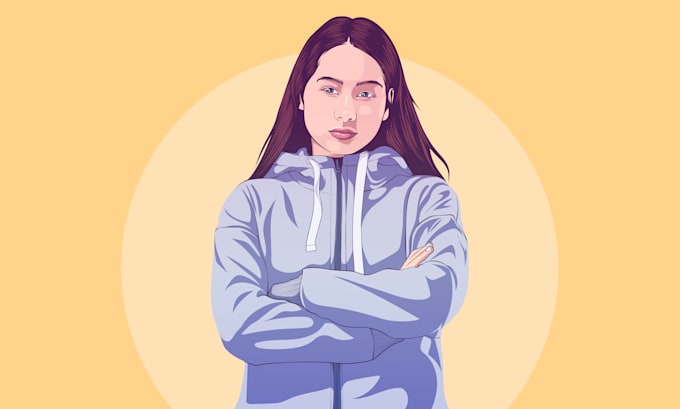 turn your photos into a unique minimalist vector portrait style