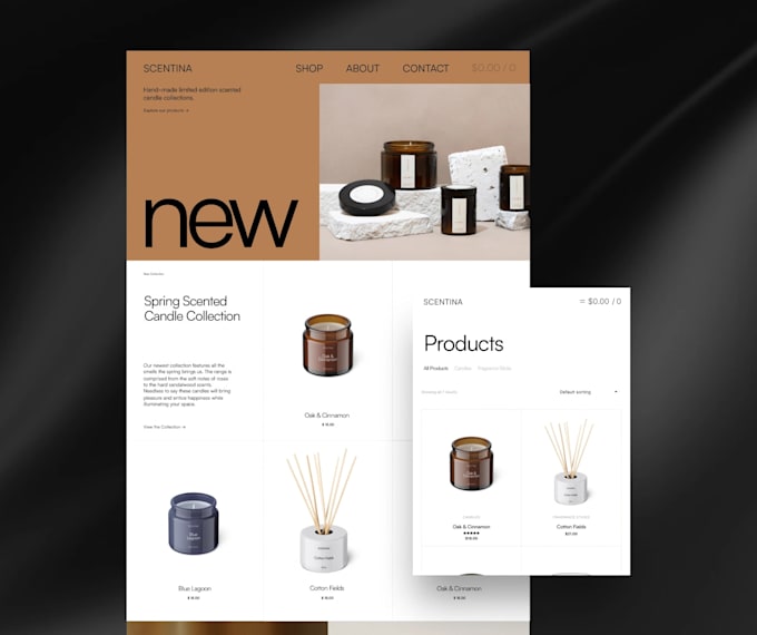 build a ecommerce wix or  wordpress website for your online business