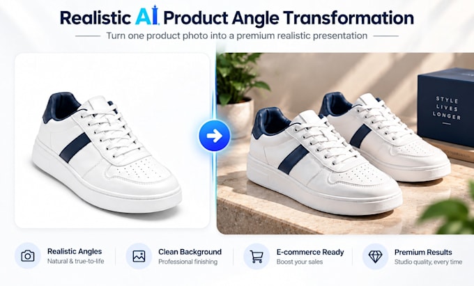 create realistic ai product photography and lifestyle images
