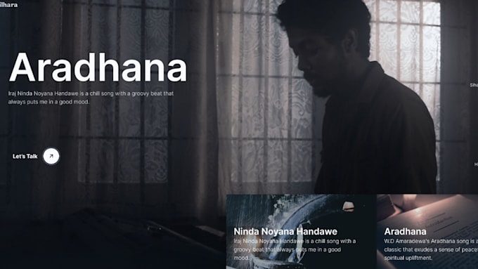 design personal portfolio website, business website, landing page, or blog