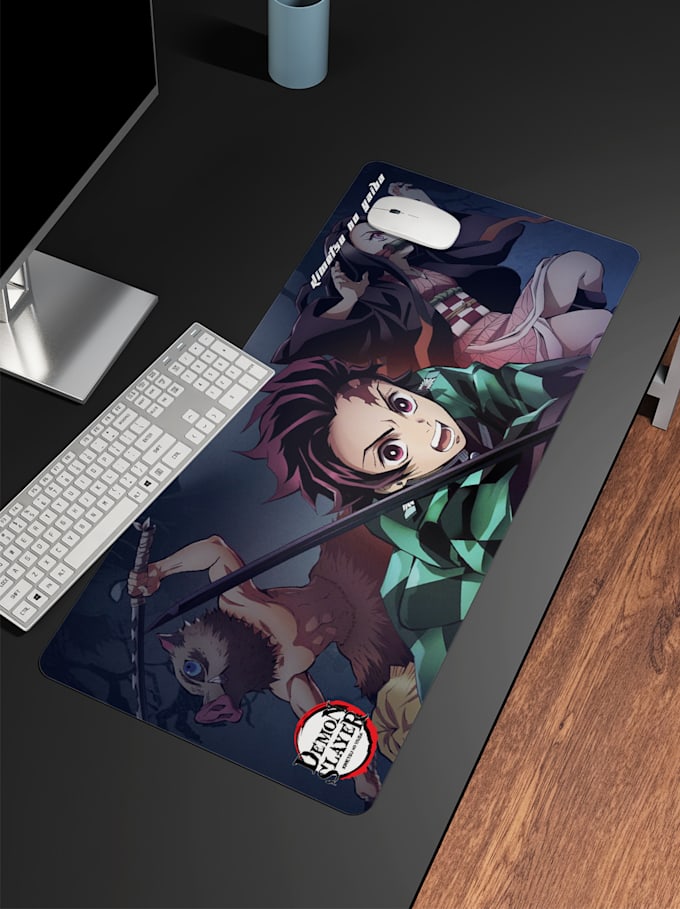 custom anime or gamer modern designs for mousepad