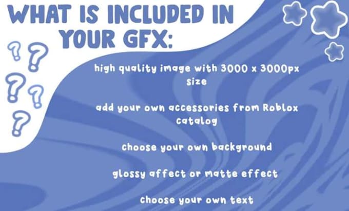 Make a roblox gfx at a low price by Frexnight
