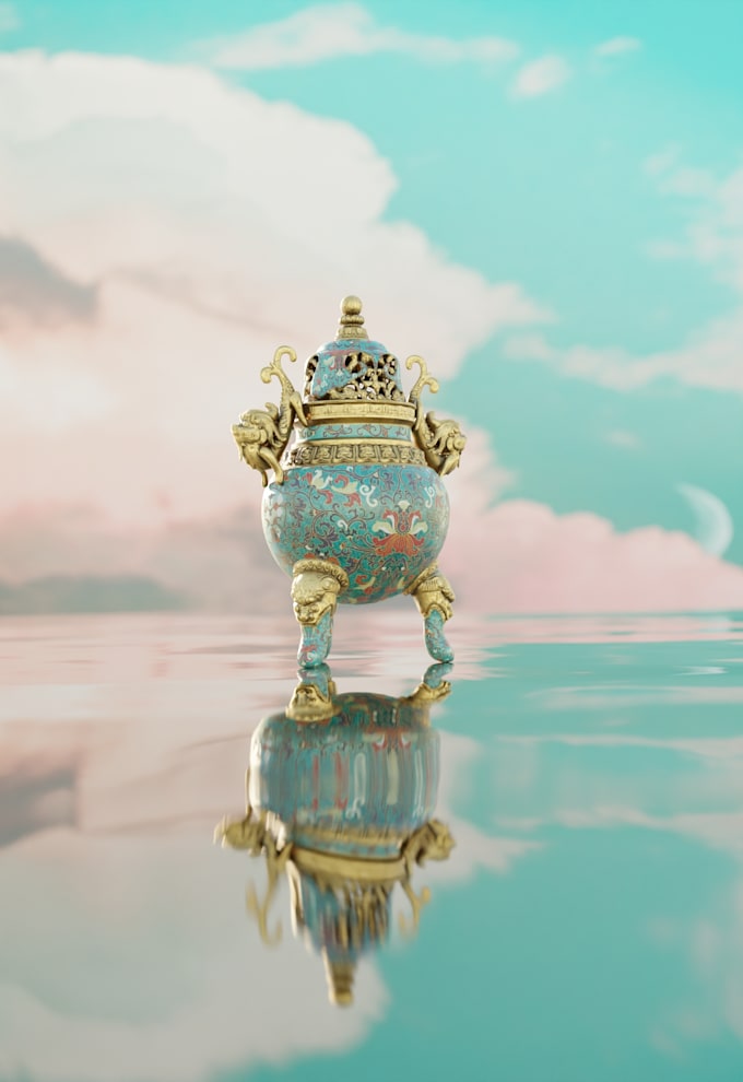 awesome 3d graphics and environment design