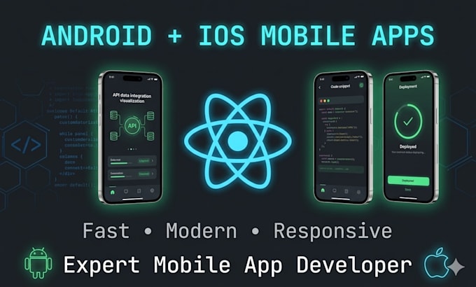 build cross platform mobile apps for android and ios using react native