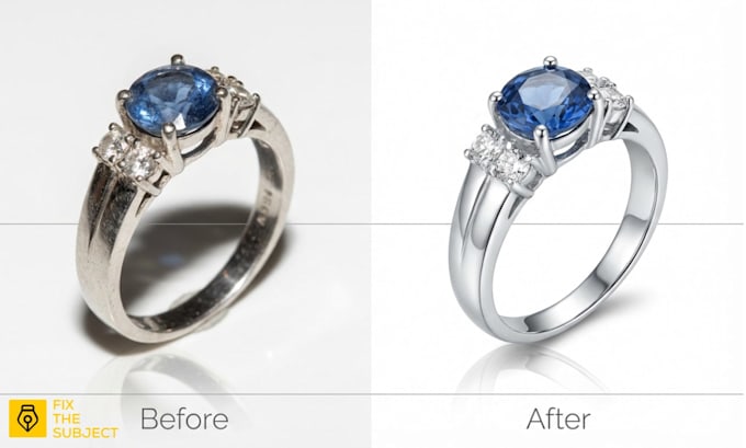 do bulk jewelry photo editing and high end jewelry retouch