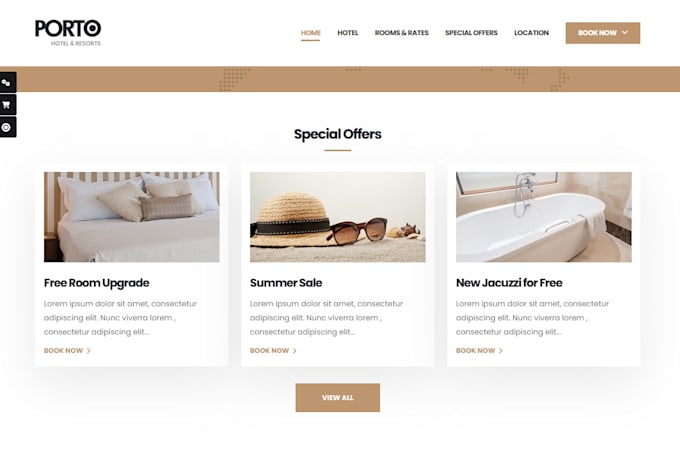 create a website for your restaurant, hotel or bar business