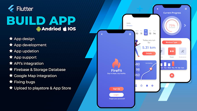 develop and design mobile applications using flutter