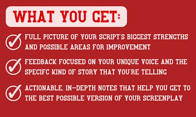 elevate your script with professional coverage