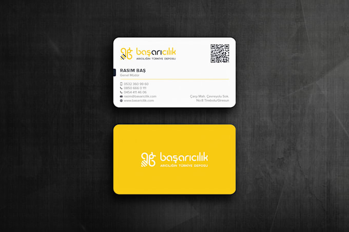 do modern corporate business card design with new concepts