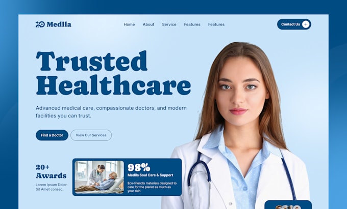 do figma website design, website design figma, website UX UI