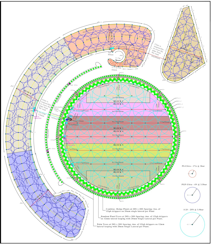 create optimized drip and sprinkler irrigation systems for your landscape