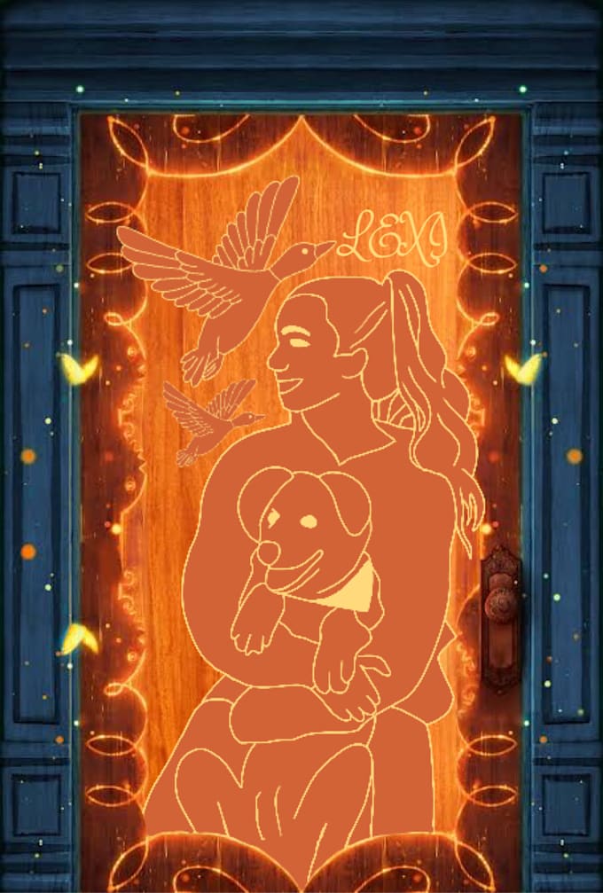 Create a custom encanto door by Allycearts Fiverr