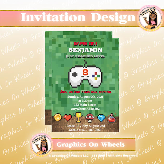 create event invitation design
