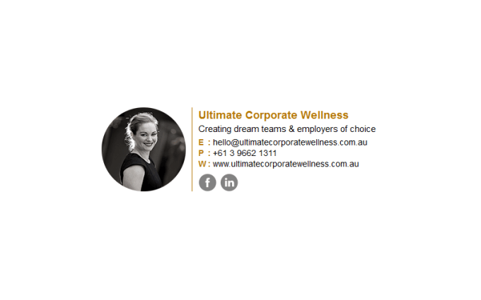 do beautiful email signature