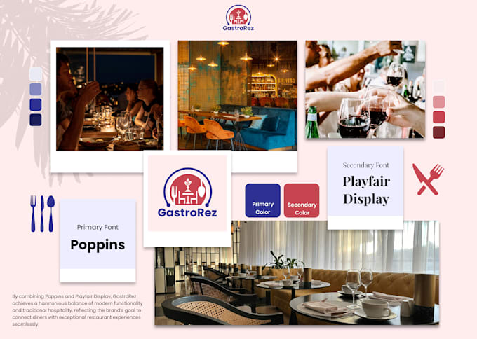 make trendy mood board for your app and website in figma