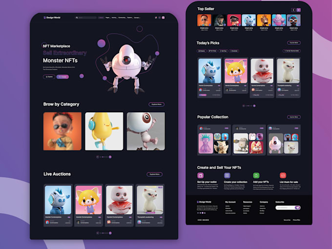 Do ui design, dashboard, e commerce ui design in figma by Expertsmizan ...