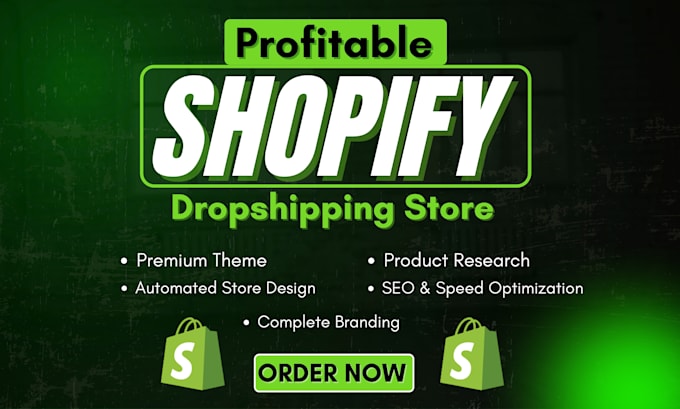 design shopify website redesign shopify dropshipping store, shopify store