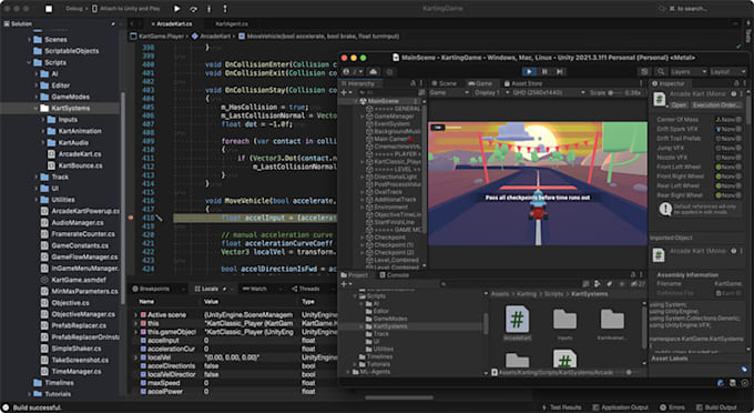 develop 2d 3d unity game development multiplayer game development