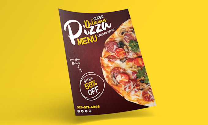 do modern restaurant menu design