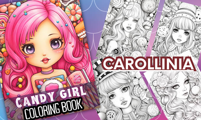 create greyscale coloring book for etsy and amazon