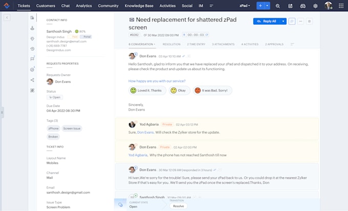 setup and customize zoho desk, help portal, zoho campaign