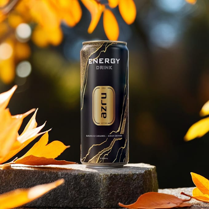 do 3d mockup and label design for perfume skincare product