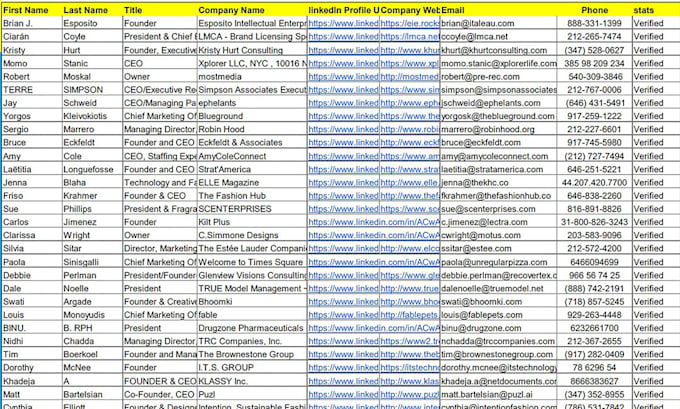 do quality b2b lead generation,prospect list building and google map scraping