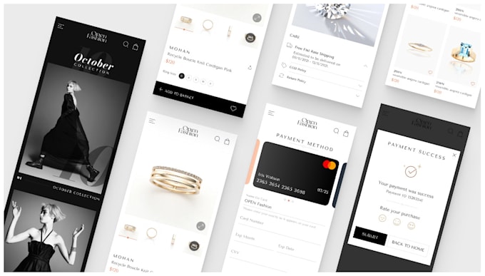 do UI design for your mobile app screens