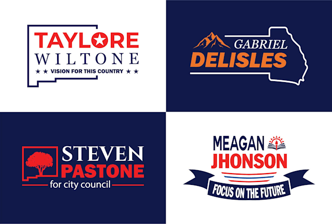 Design modern minimalist political campaign logo by Badhon1520 | Fiverr