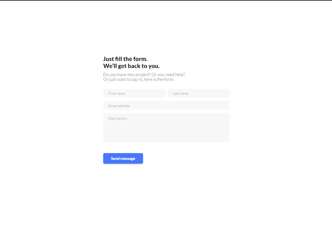 Create a user friendly form with html css by Putu_dedi | Fiverr