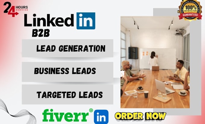 do highly targeted b2b linkedin lead generation and email list building