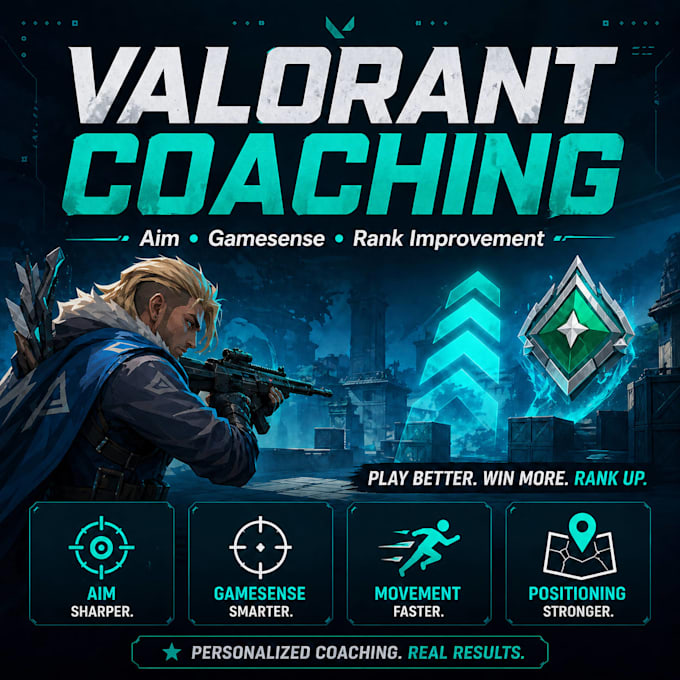 coach you in valorant to improve aim gamesense and rank