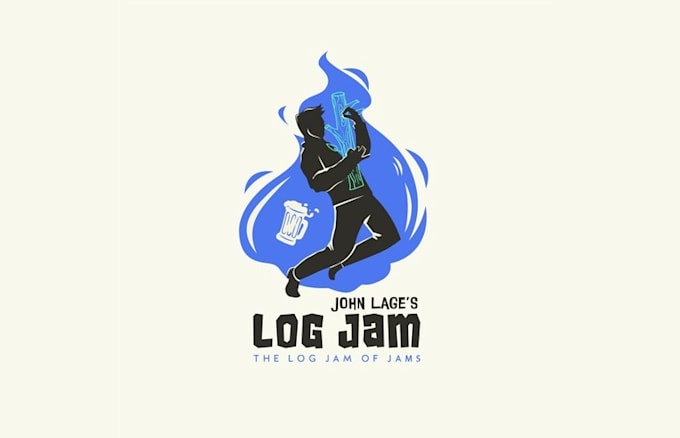 design amusing jam session musicians logo