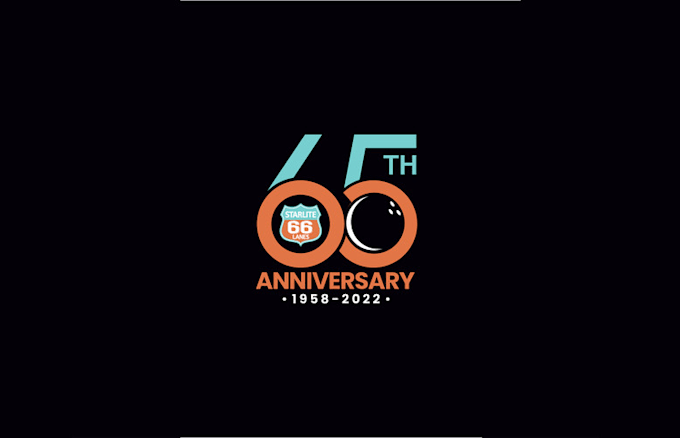 design beautiful anniversary logo