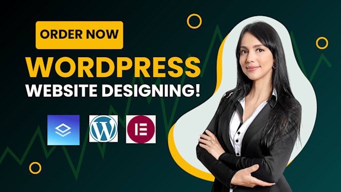 design clean and modern wordpress website