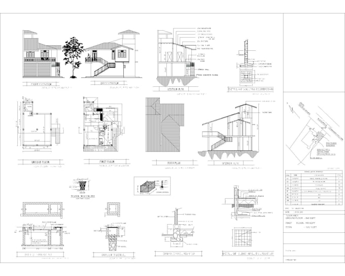 be your architect, draftsman for house plans, 2d floor plan