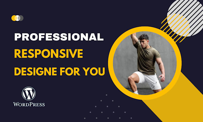 create responsive health fitness gym yoga  wordpress web