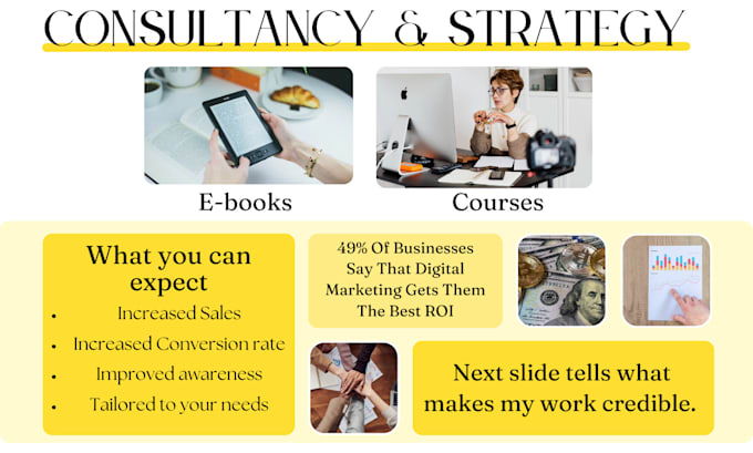 help you launch or market your digital course or ebook