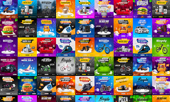 do creative social media post design