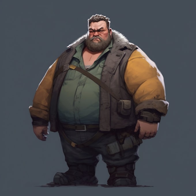 Bring your characters to life with my unique designs by Noacaspi | Fiverr